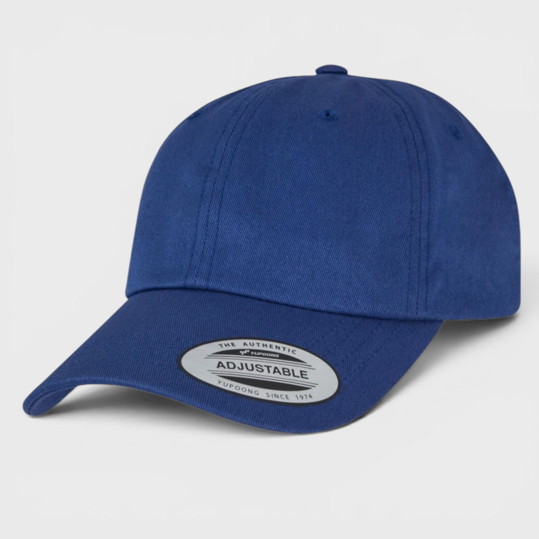 The Classics Yupoong low profile cotton twill cap sea blue