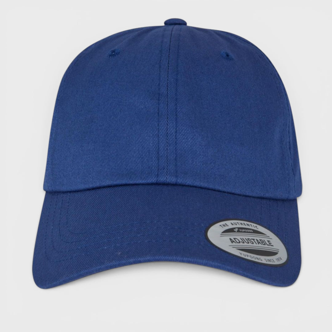 The Classics Yupoong low profile cotton twill cap sea blue