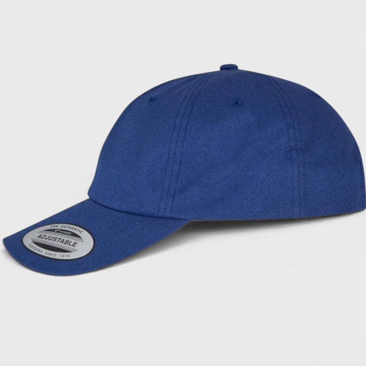 The Classics Yupoong low profile cotton twill cap sea blue