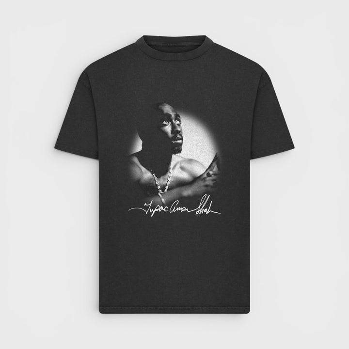 Merchcode 2Pac Spotlight Vintage Loose Tee black