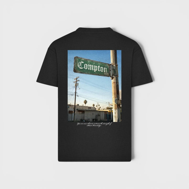 Mister Compton BLVD Oversize Tee black