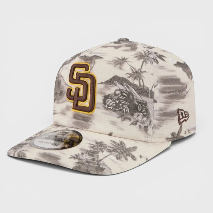 New Era MLB Tropics 19Twenty SD Padres brown/white
