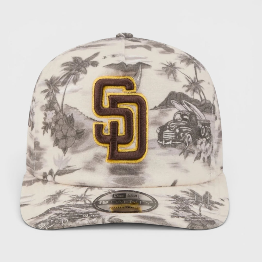 New Era MLB Tropics 19Twenty SD Padres brown/white