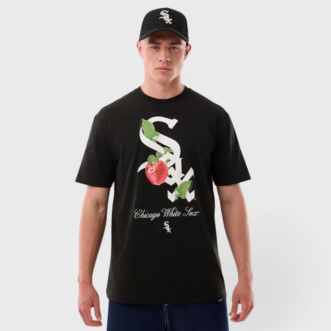 New Era MLB Life Graphic C White Sox tee black