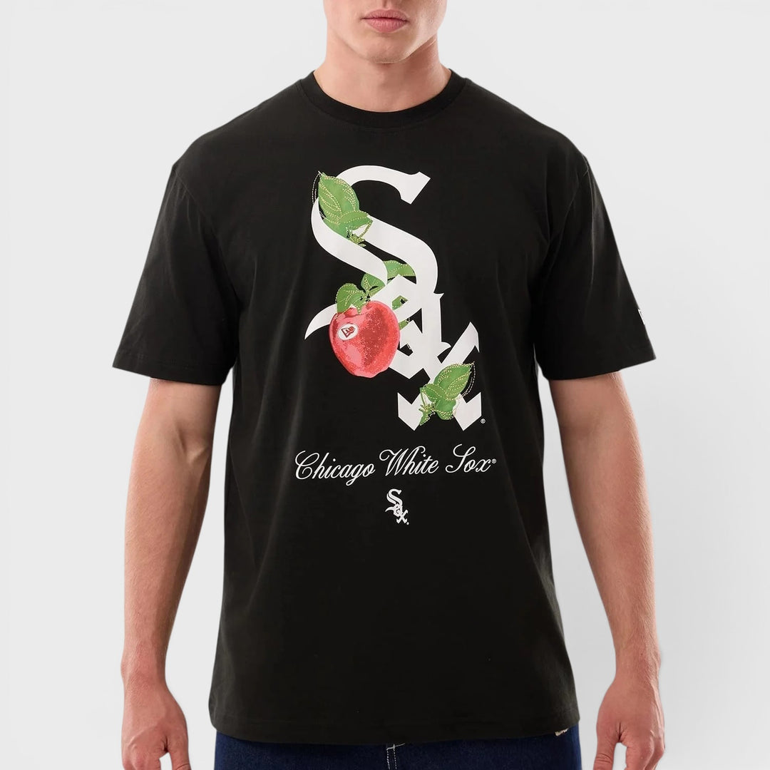 New Era MLB Life Graphic C White Sox tee black