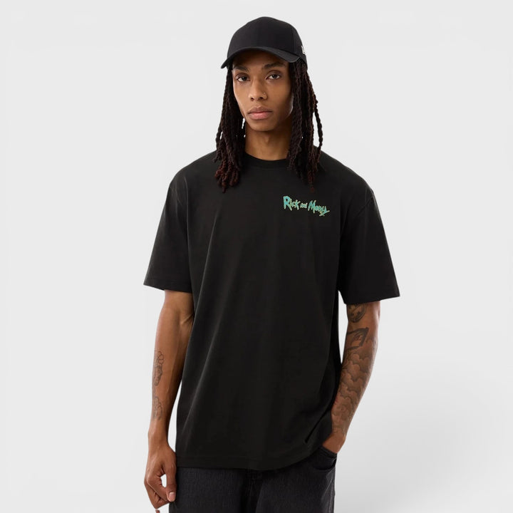New Era Rick And Morty tee black