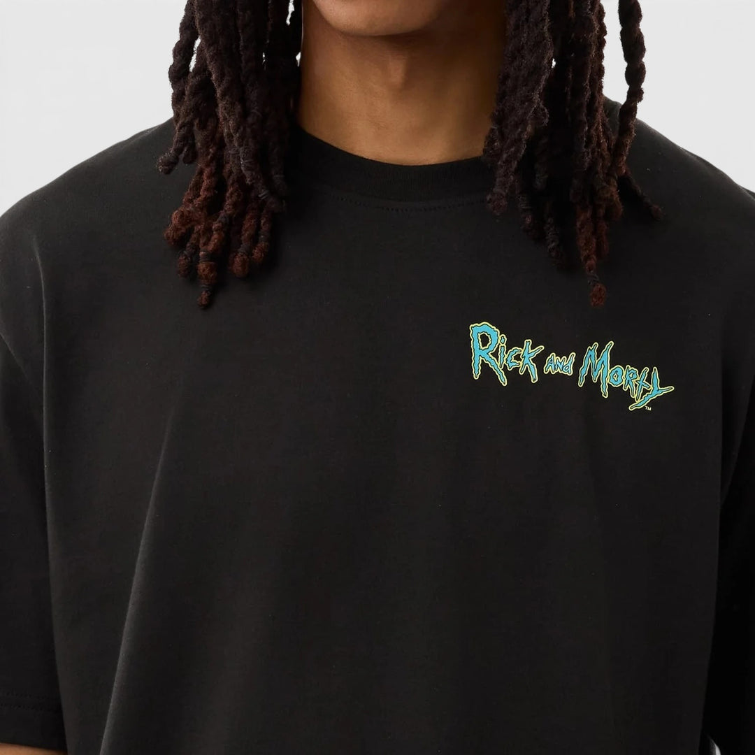 New Era Rick And Morty tee black
