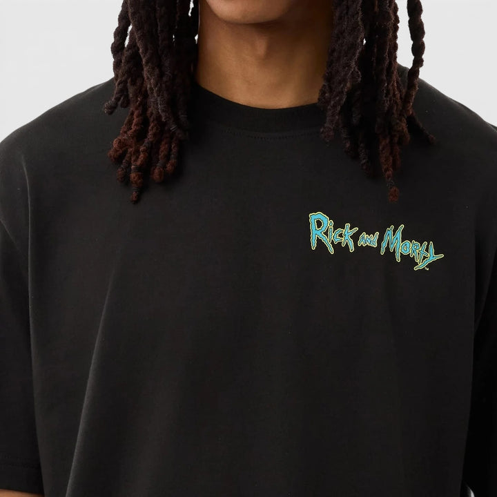 New Era Rick And Morty tee black