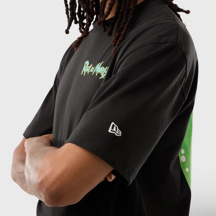 New Era Rick And Morty tee black