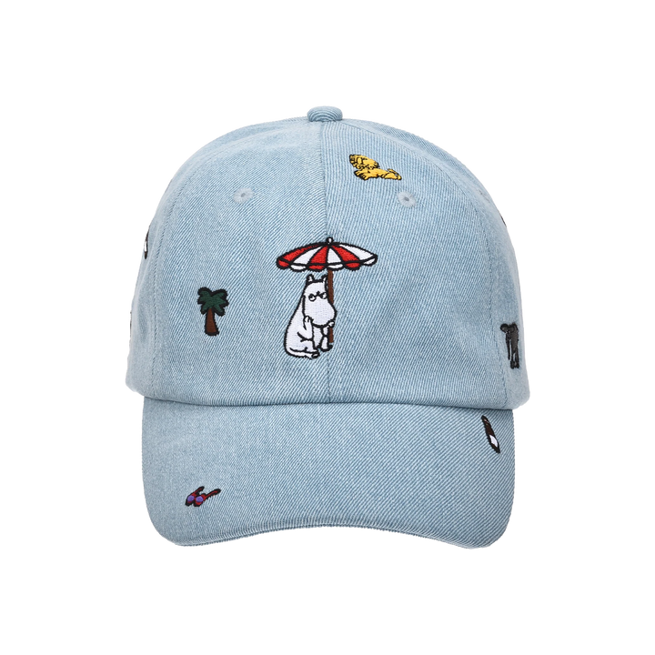 Moomin Muumi Riviera cap denim blue