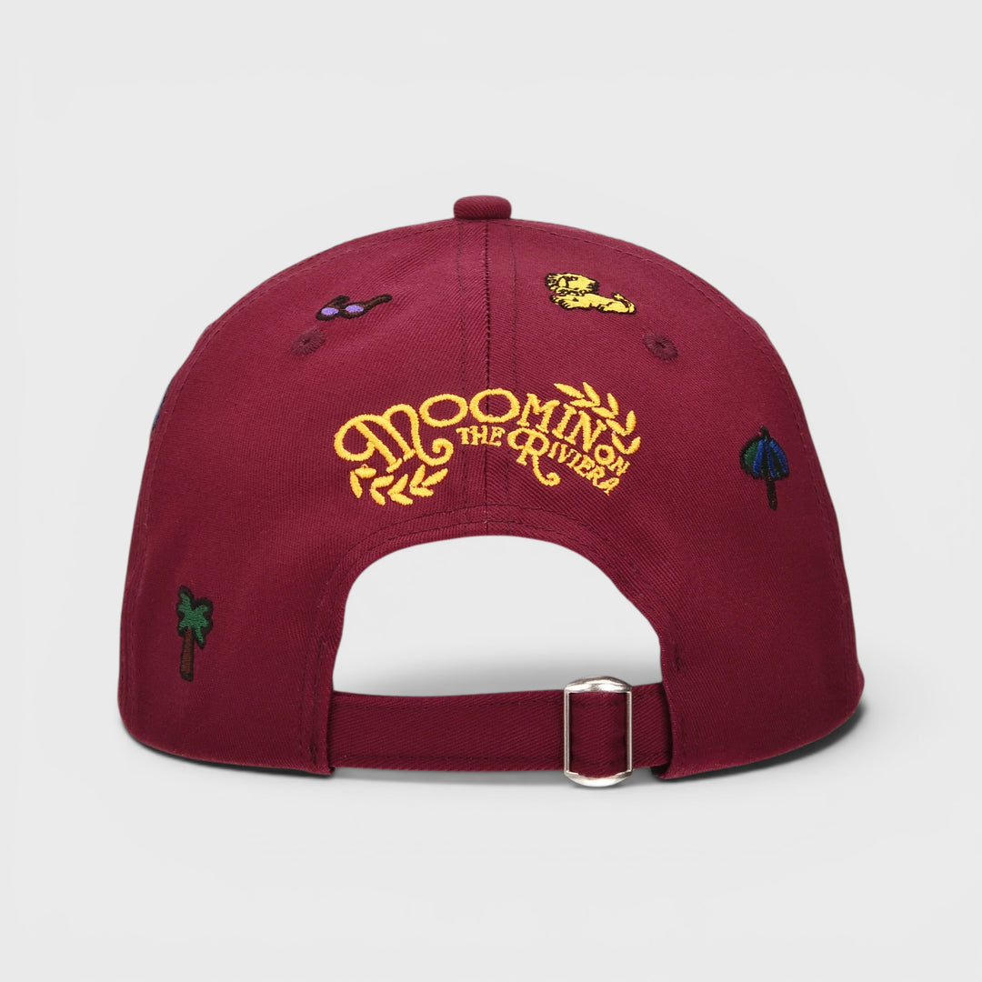 Moomin Muumi Riviera cap maroon