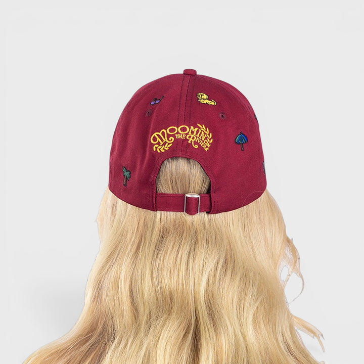 Moomin Muumi Riviera cap maroon