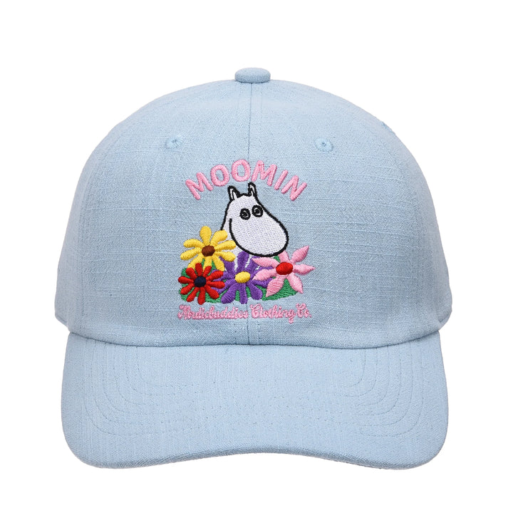 Moomin Muumipeikko Kukka Cap denim blue