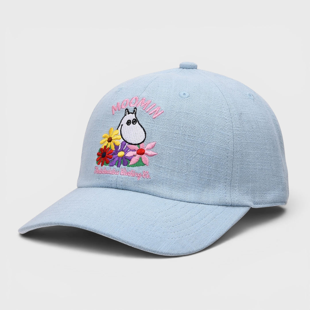 Moomin Muumipeikko Kukka Cap denim blue