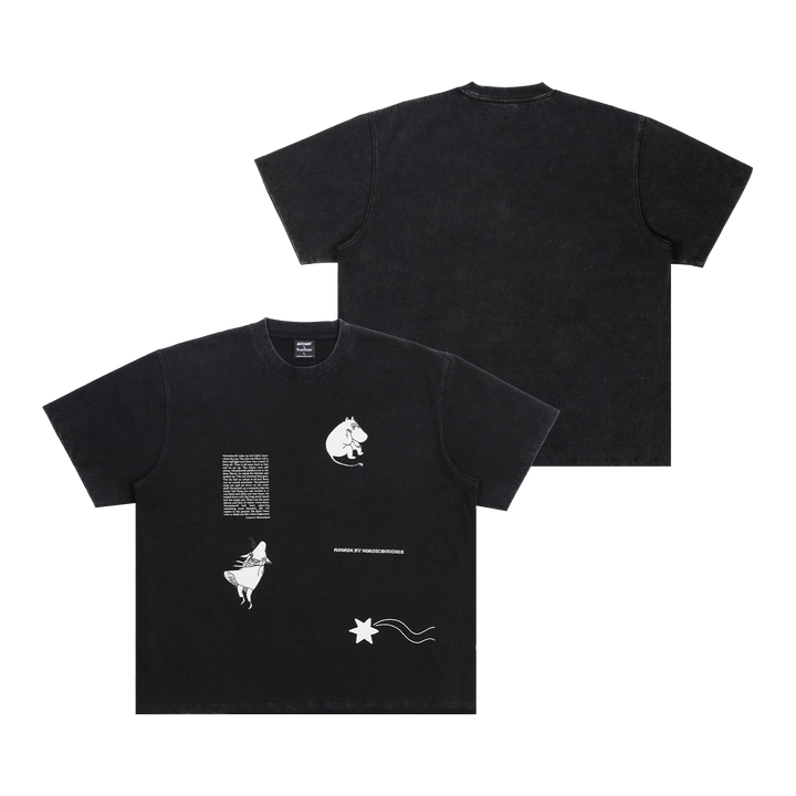Moomin Muumi Novels Premium Tee black