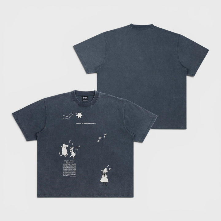 Moomin Muumi Novels Premium Tee dark grey