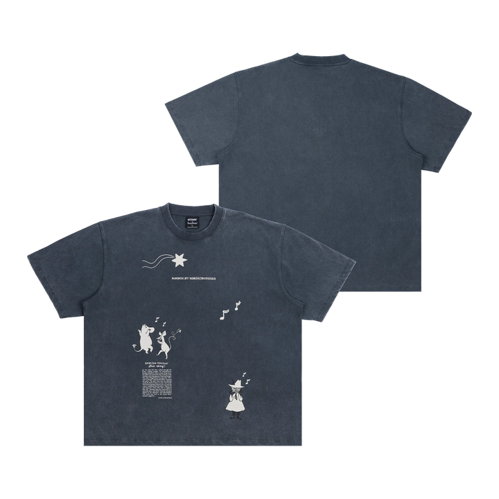 Moomin Muumi Novels Premium Tee dark grey