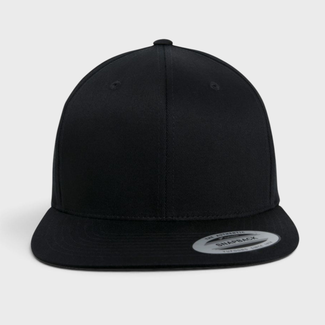 The Classics Yupoong Essentials Cotton Snapback black