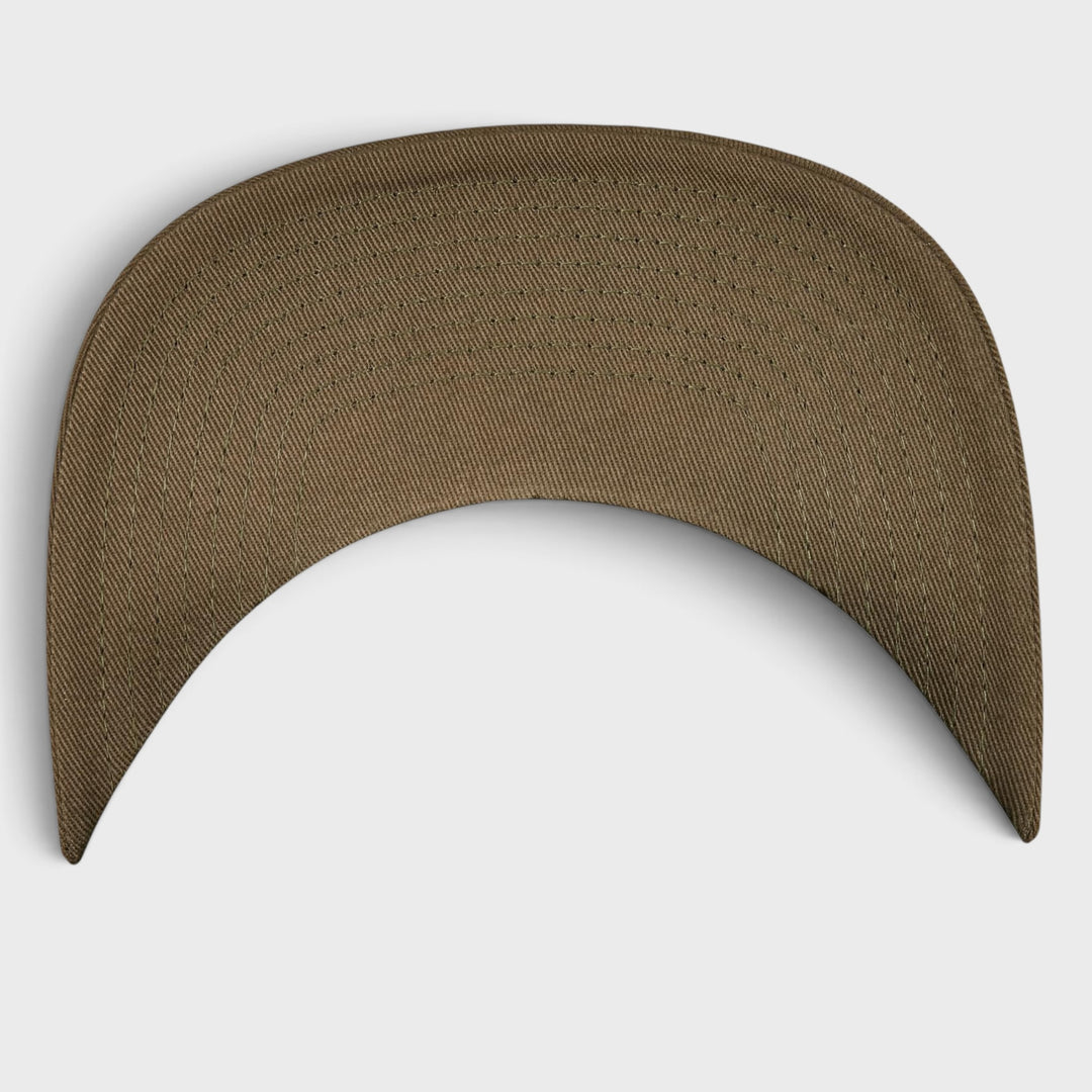 The Classics Yupoong Essentials Cotton Snapback burnt olive