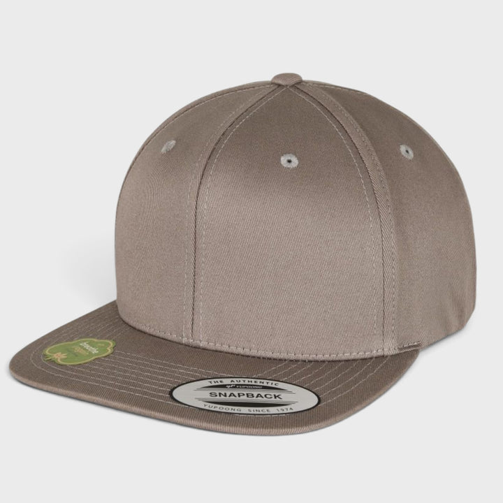 The Classics Yupoong Essentials Cotton Snapback pale grey