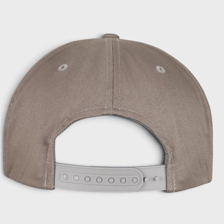 The Classics Yupoong Essentials Cotton Snapback pale grey