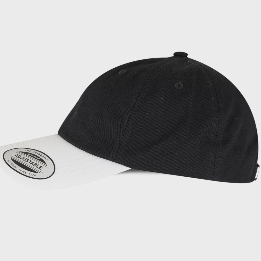 The Classics Yupoong Low Profile Cotton Twill 2-Toned blk/wht