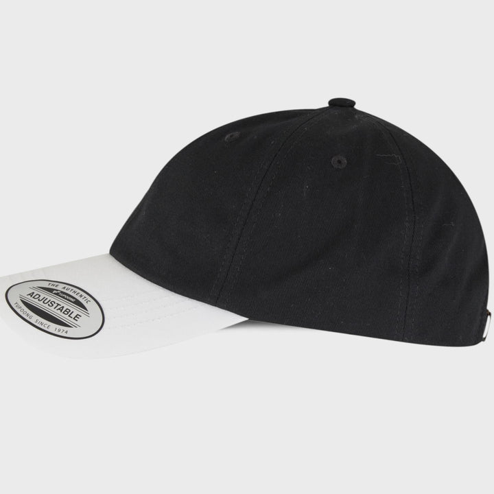 The Classics Yupoong Low Profile Cotton Twill 2-Toned blk/wht