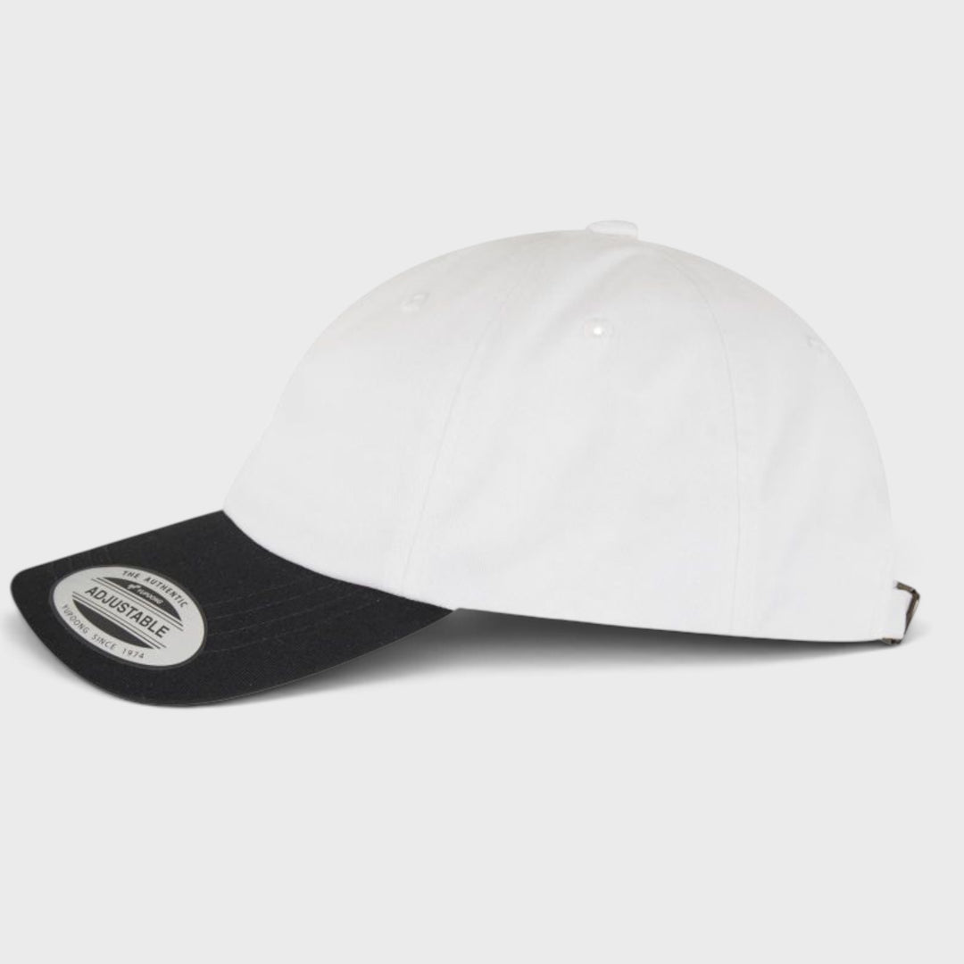 The Classics Yupoong Low Profile Cotton Twill 2-Toned wht/blk