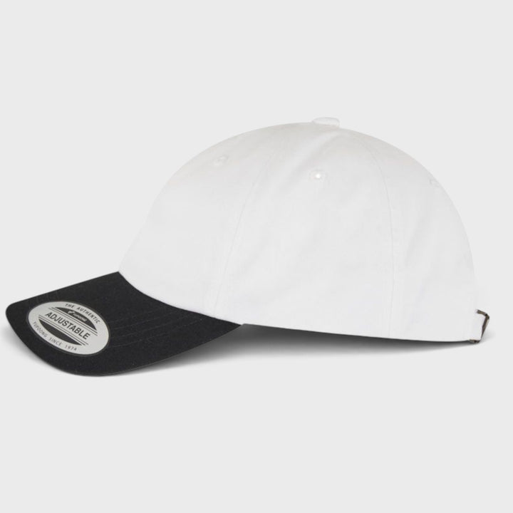 The Classics Yupoong Low Profile Cotton Twill 2-Toned wht/blk