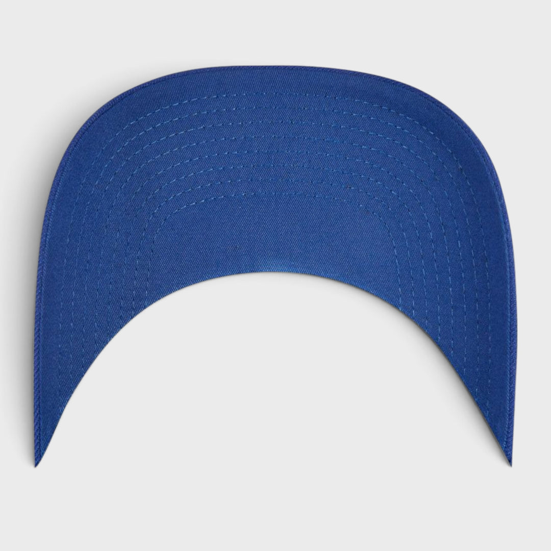 The Classics Yupoong Premium Curved Visor Snapback Cap royal