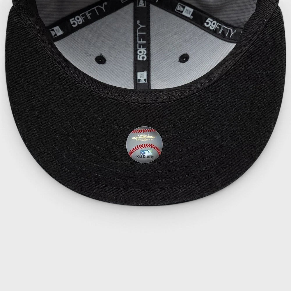 New Era MLB Cord Downflap 59Fifty C White Sox black