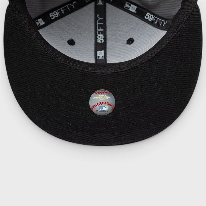 New Era MLB Cord Downflap 59Fifty C White Sox black