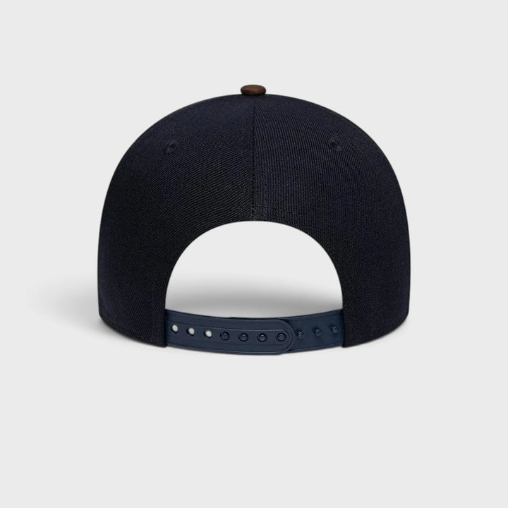 New Era MLB Suede Visor 9Forty E-Frame D Tigers navy/brown