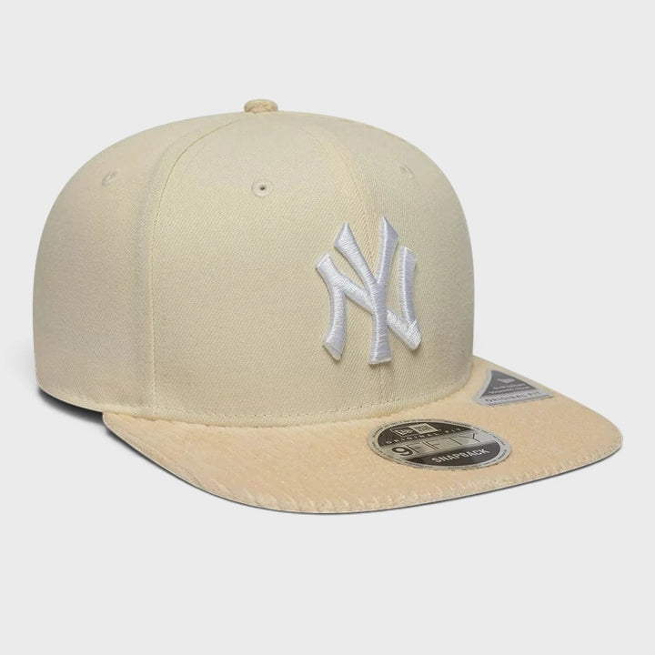 New Era MLB Cord Visor 9Fifty NY Yankees beige