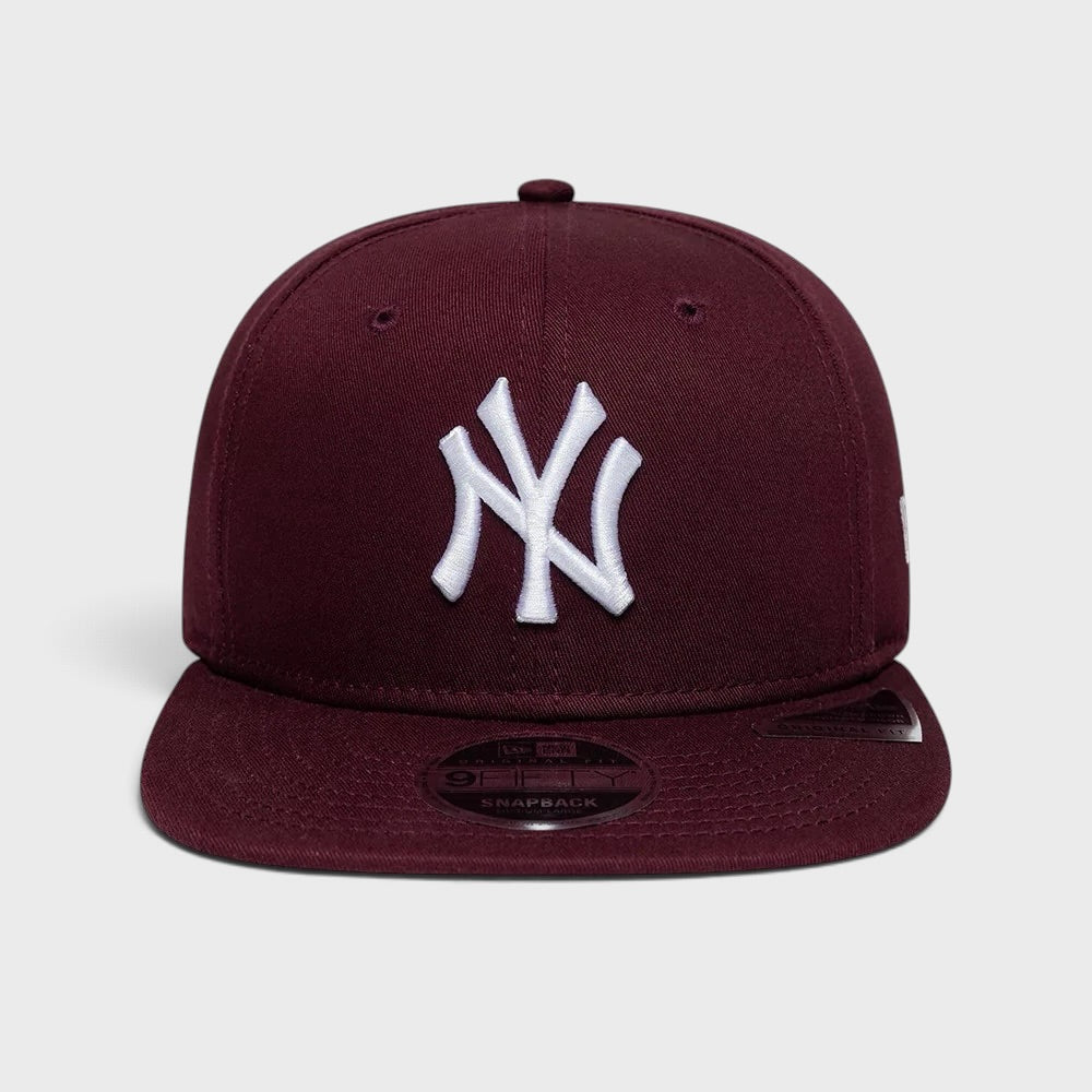 New Era MLB League Essential 9Fifty NY Yankees maroon