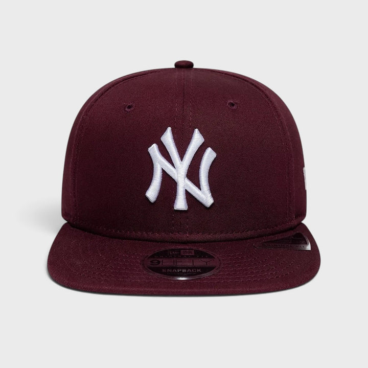 New Era MLB League Essential 9Fifty NY Yankees maroon