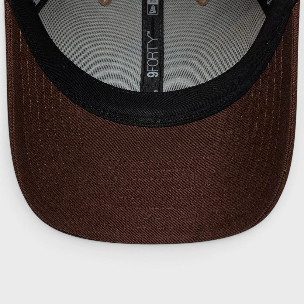 New Era Wordmark Colorado 9Forty M-Crown cap beige/brown
