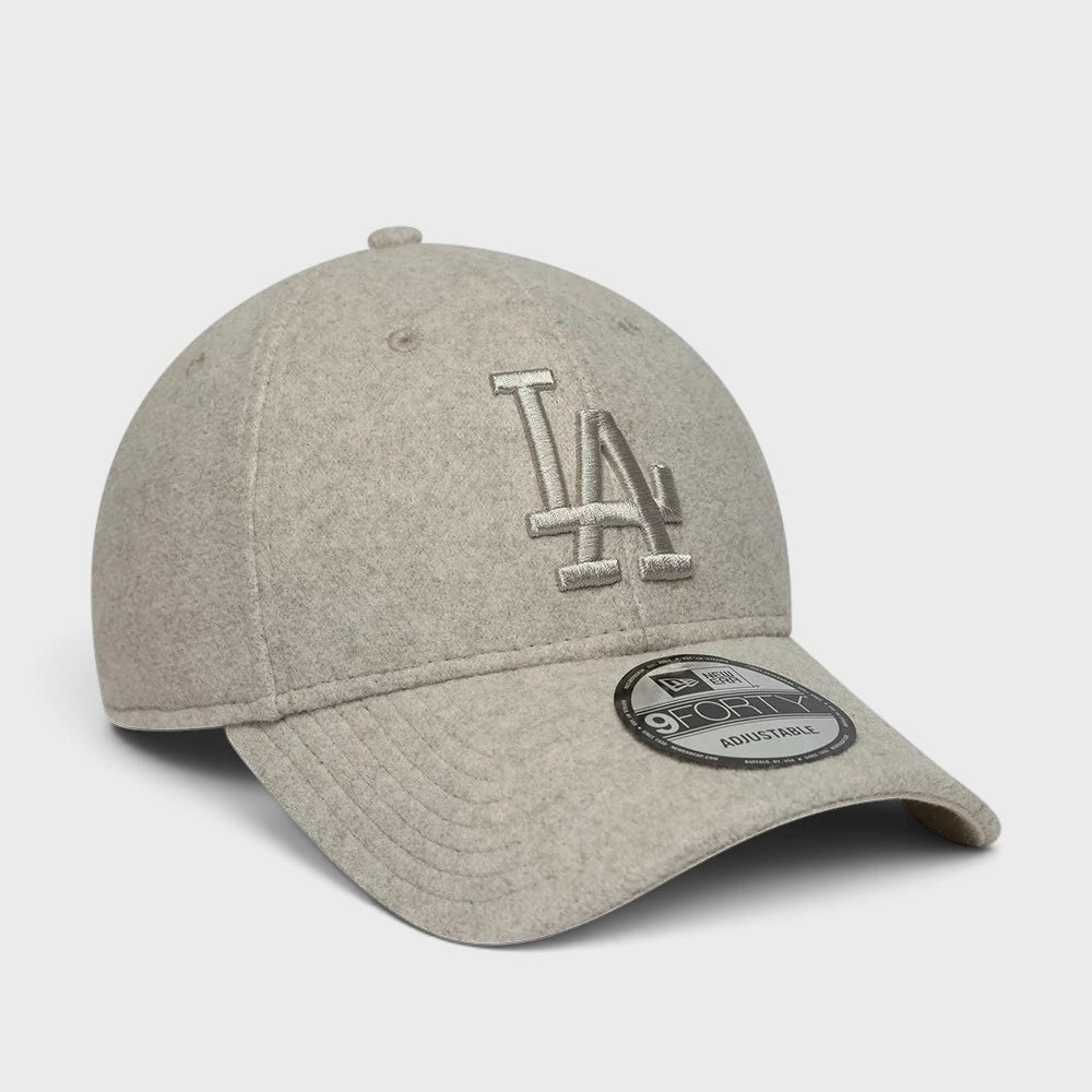 New Era MLB Winter 9Forty cap LA Dodgers light grey