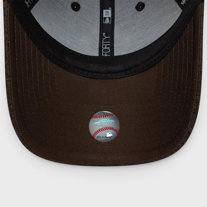 New Era MLB Winter 9Forty cap NY Yankees brown