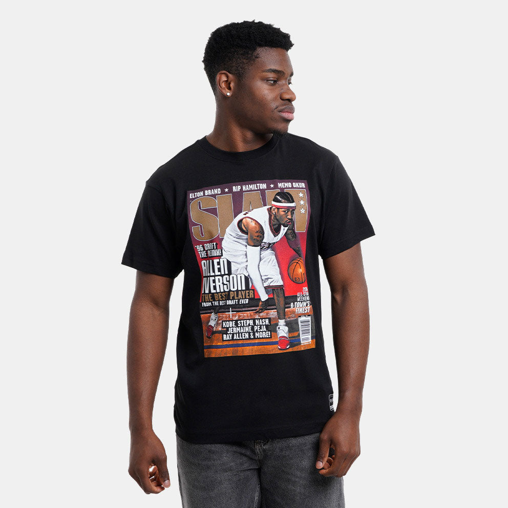Mitchell & Ness NBA Boxy Slam tee P 76ers Allan Iverson black - Shop-Tetuan