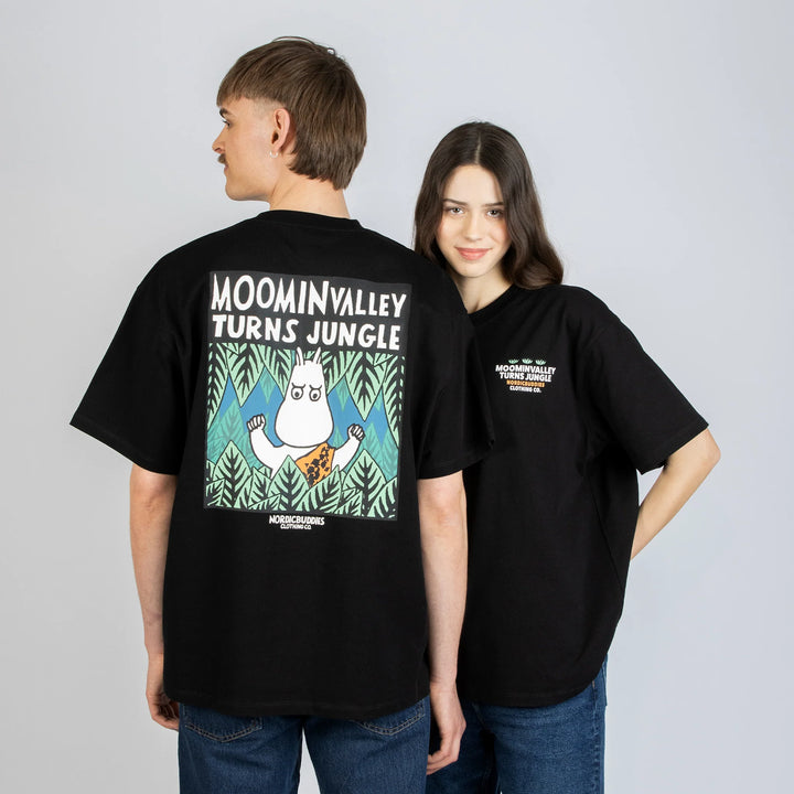 Moomin Muumi 80 Premium tee black - Shop-Tetuan