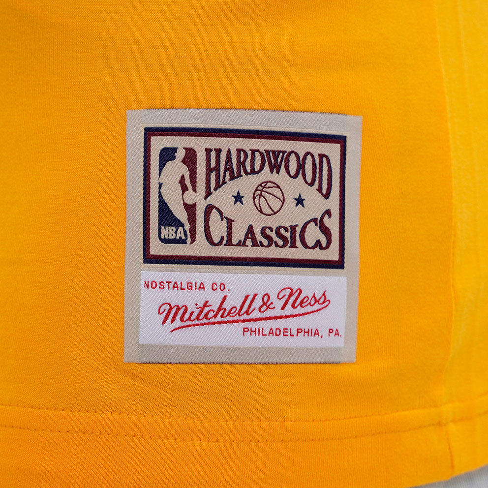 Mitchell &amp; Ness NBA N&amp;N tee LA Lakers Magic Johnson yellow - Shop-Tetuan