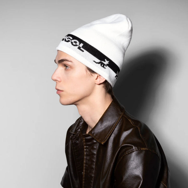 Kangol 2-Way Text Beanie natural