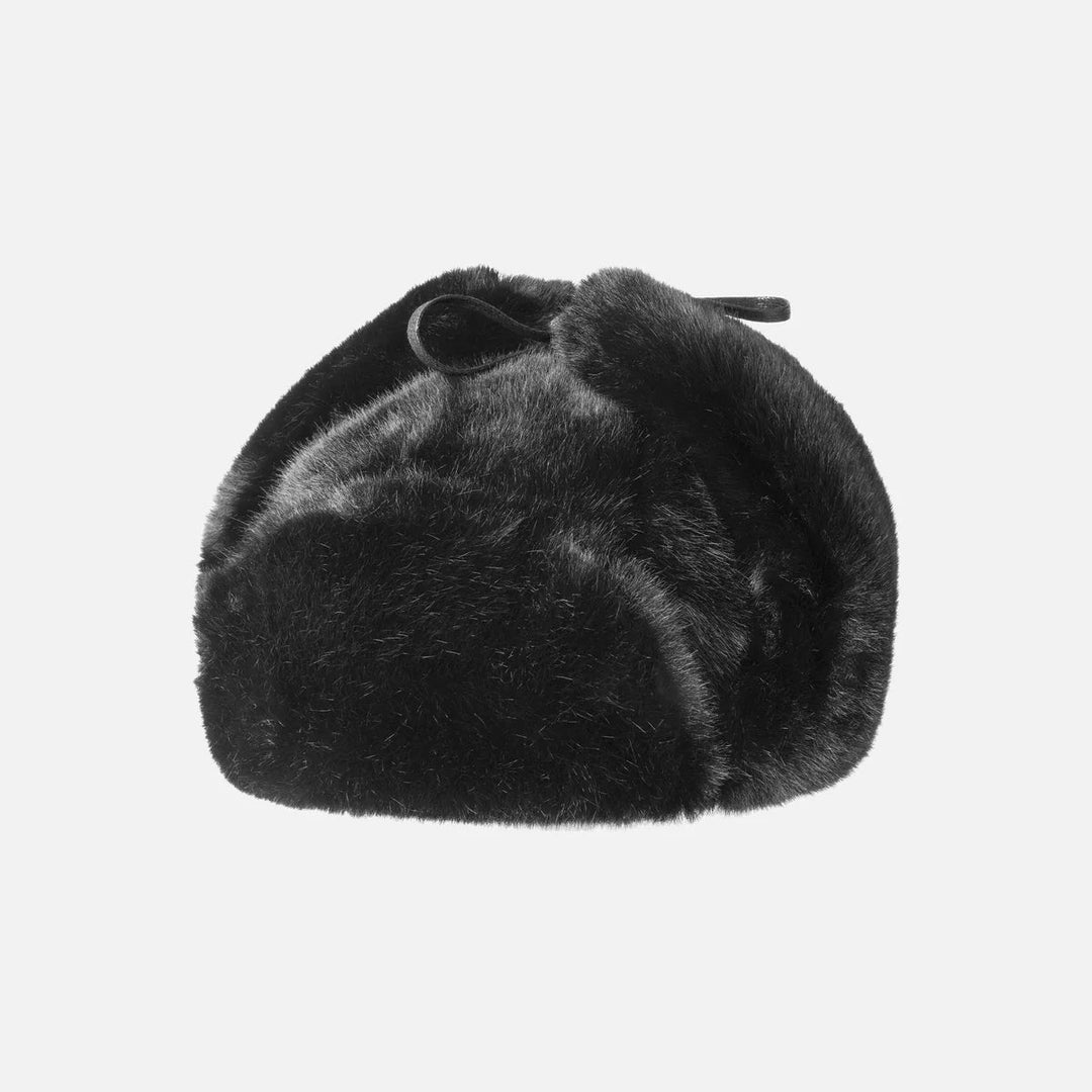 Kangol Faux Fur Trapper black