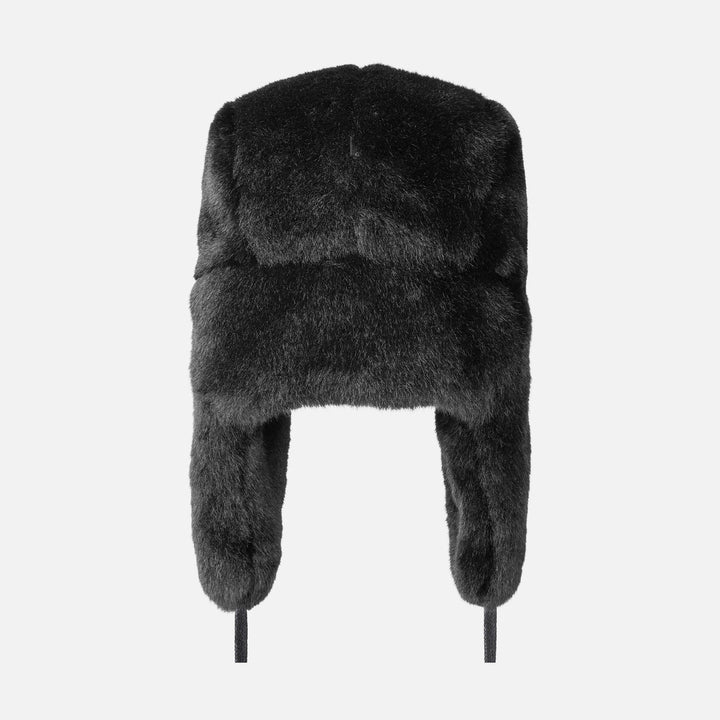 Kangol Faux Fur Trapper black