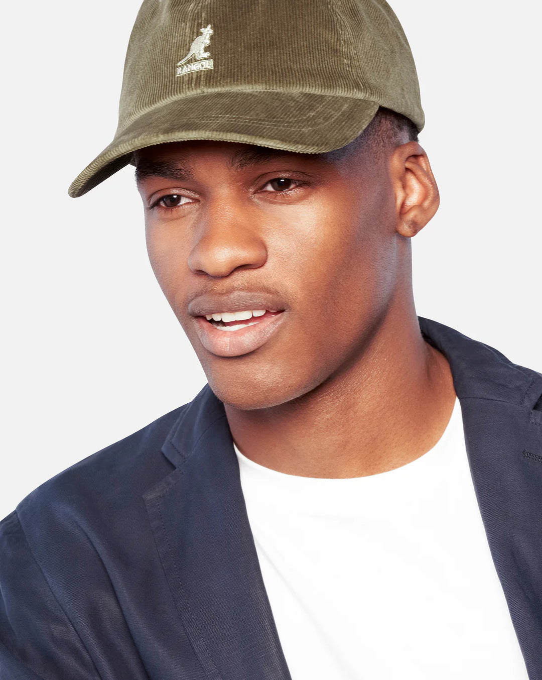 Kangol Cord Baseball cap navy - Shop-Tetuan