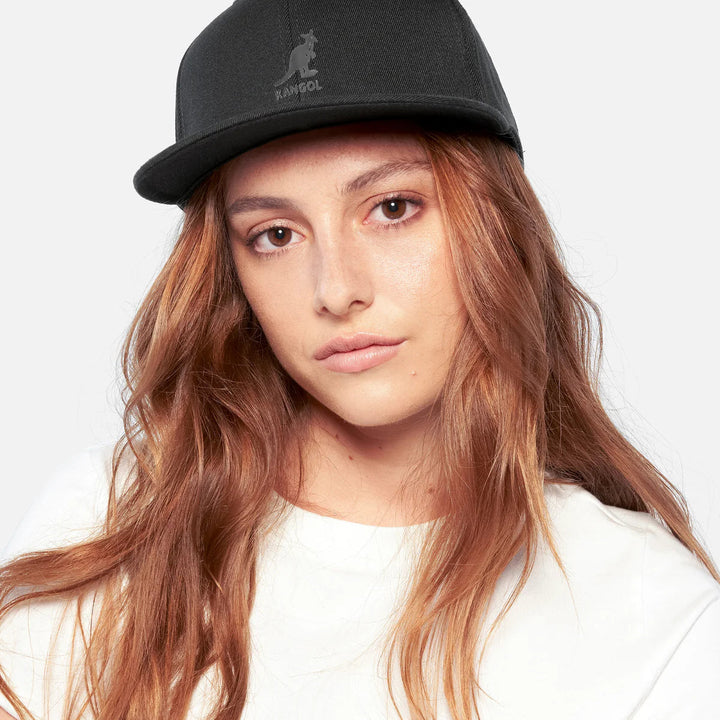 Kangol FlexFit® Flat Peak Baseball cap black - Shop-Tetuan