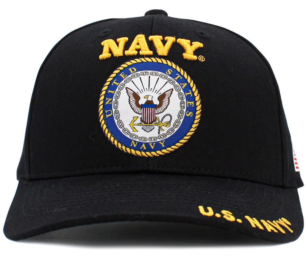 KB Ethos US Navy Emblem Flag Hat black - Shop-Tetuan