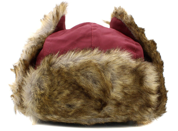 KB Ethos Solid Trapper hat burgundy - Shop-Tetuan