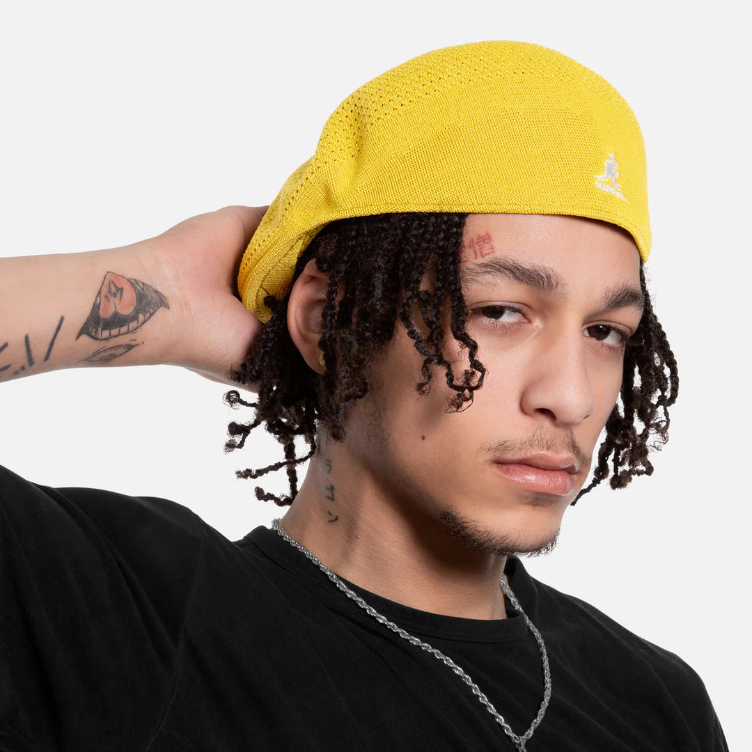 Kangol Tropic 504 flat cap amber haze - Shop-Tetuan